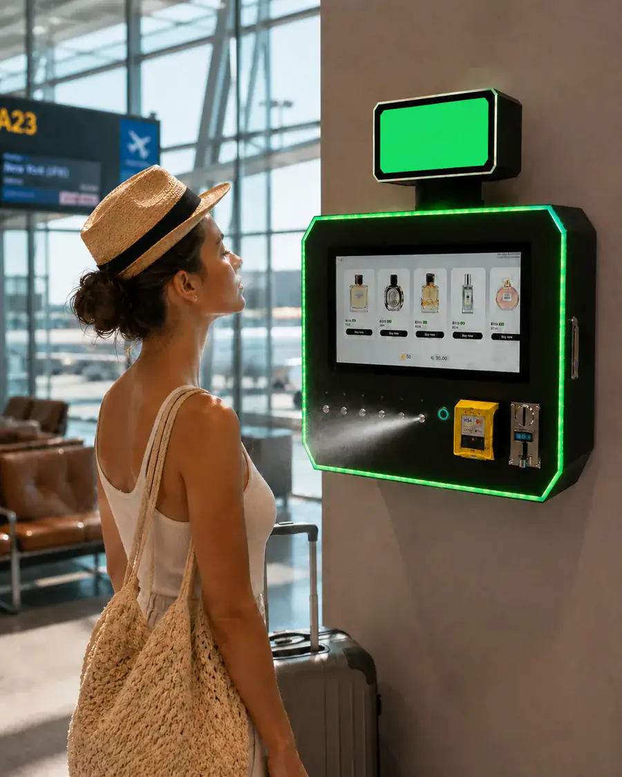 Good2Own machine at an airport