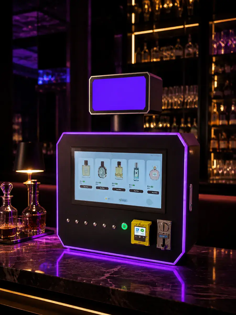 Good2Own machine at a bar