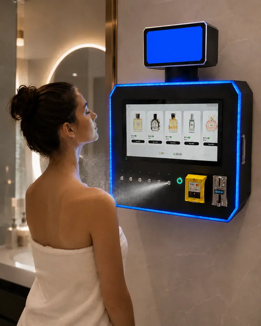 Good2Own machine in a spa setting